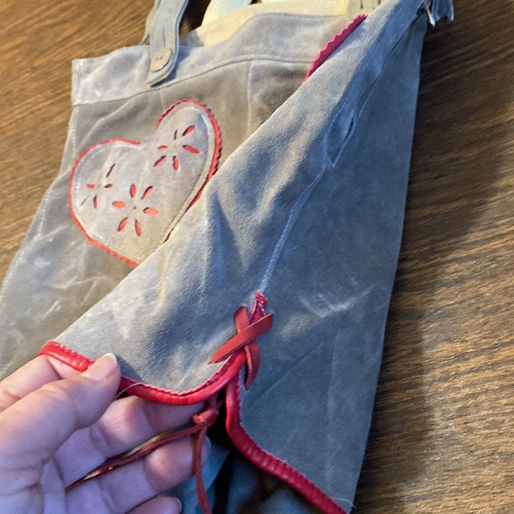 Vintage German Child Lederhosen, Toddler - Picture 2 of 3